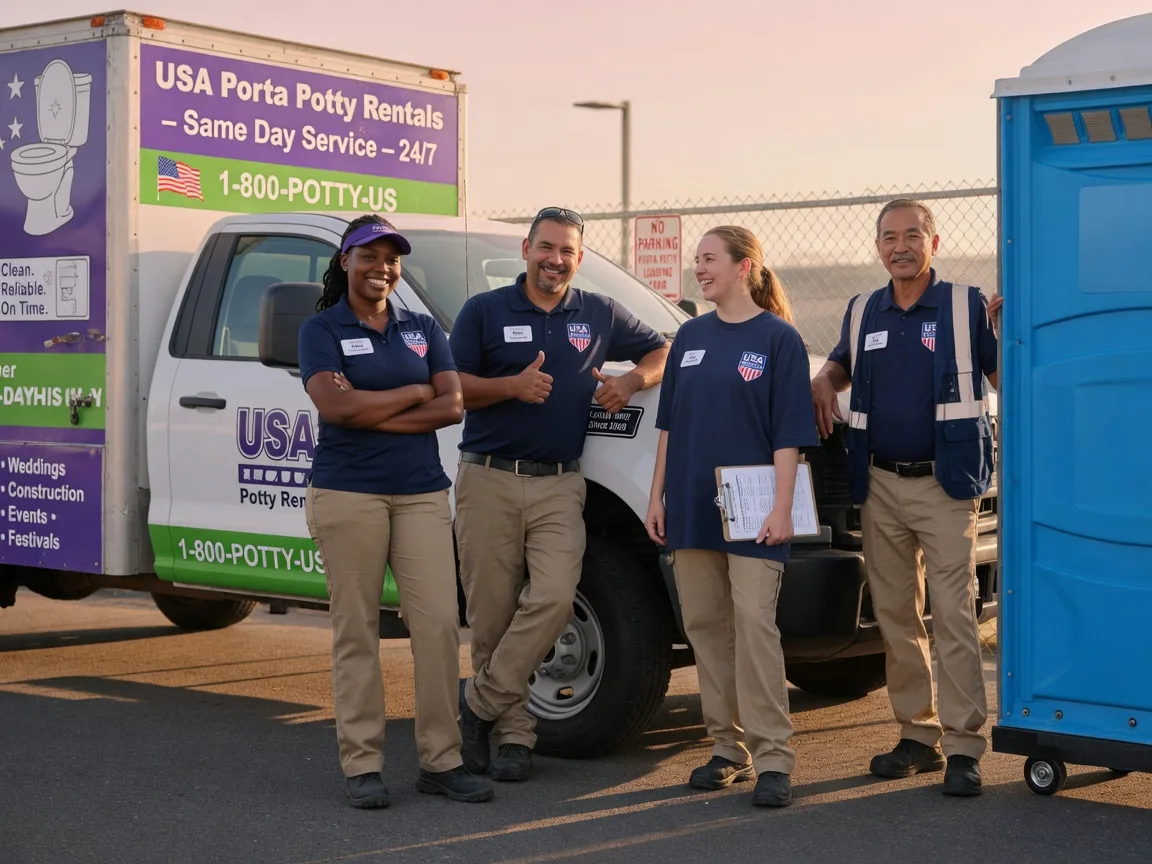 Porta Potty Rental company in Telephone, TX